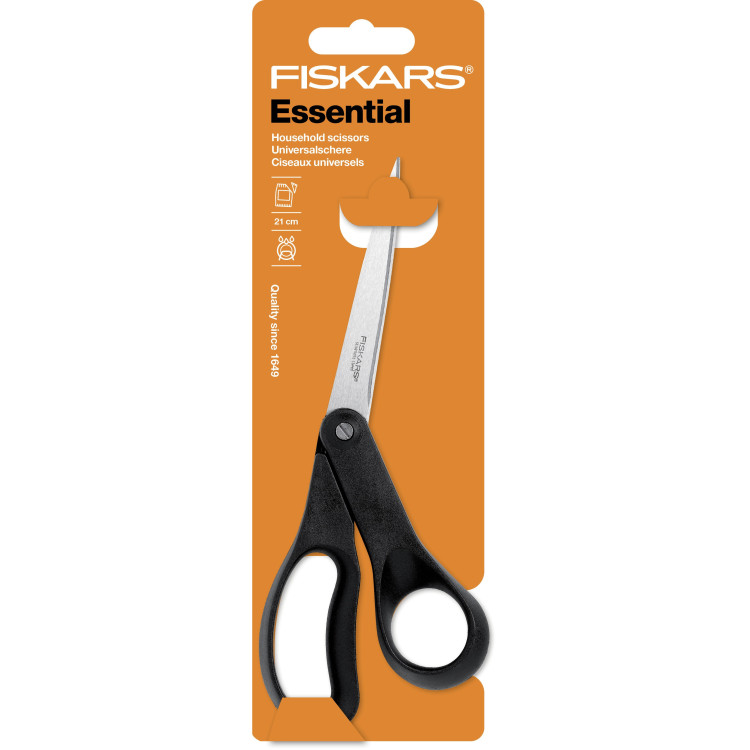 Fiskars Essential univerzální nůžky 21 cm – 1023817