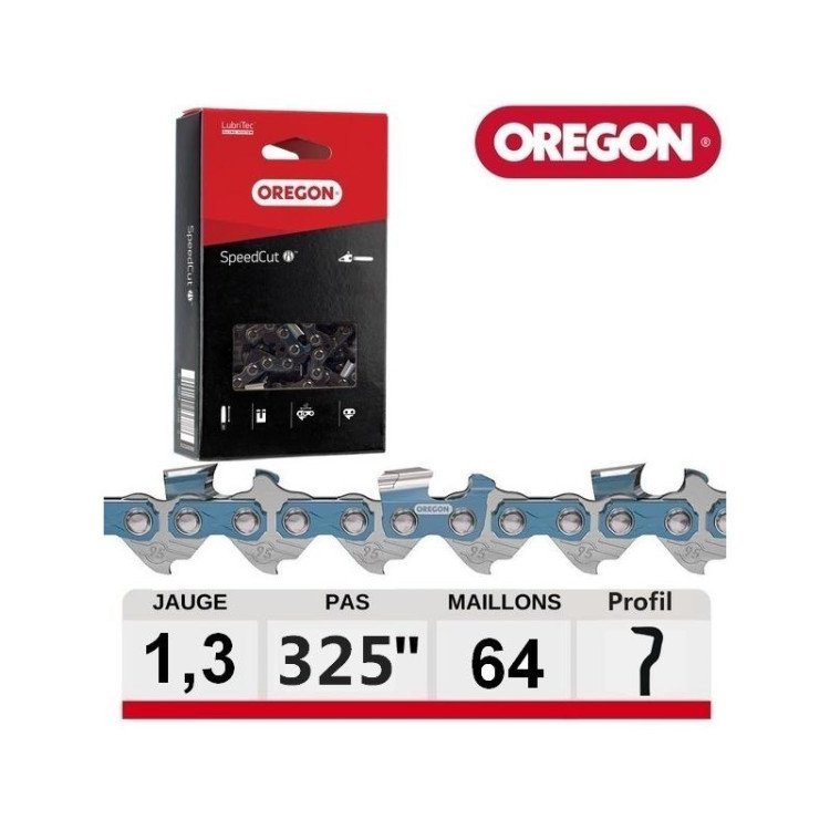 Oregon SpeedCut 95TXL pilový řetěz .325", 1,3 mm, 64 článků – 95TXL064E