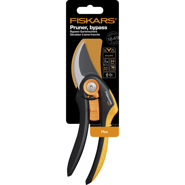 Fiskars Plus™ SmartFit™ P541 dvoučepelové zahradní nůžky do 24 mm 1057169