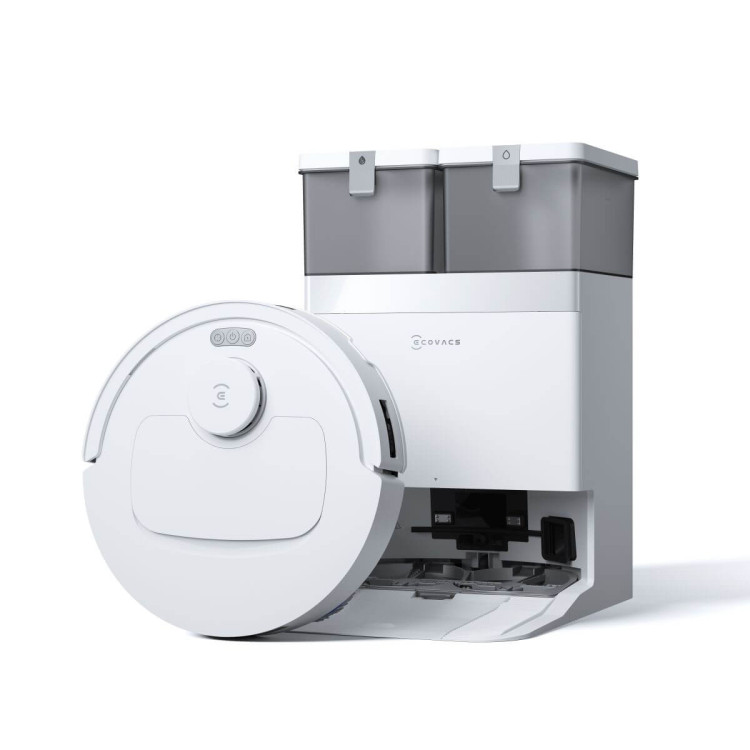 ECOVACS DEEBOT T30e OMNI WHITE – robotický vysavač s mopováním a stanicí OMNI