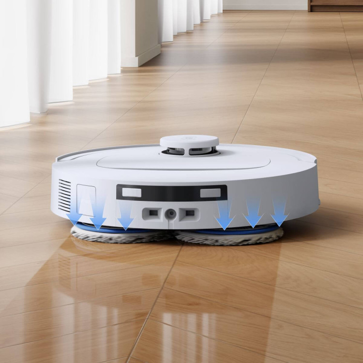 ECOVACS DEEBOT T30e OMNI WHITE – robotický vysavač s mopováním a stanicí OMNI
