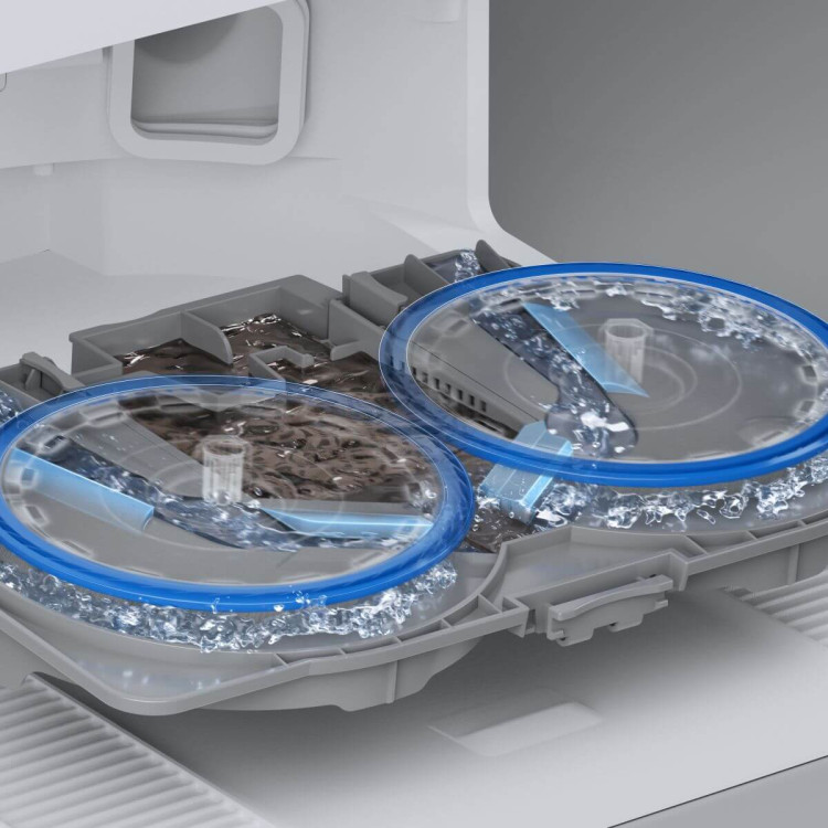 ECOVACS DEEBOT T30e OMNI WHITE – robotický vysavač s mopováním a stanicí OMNI