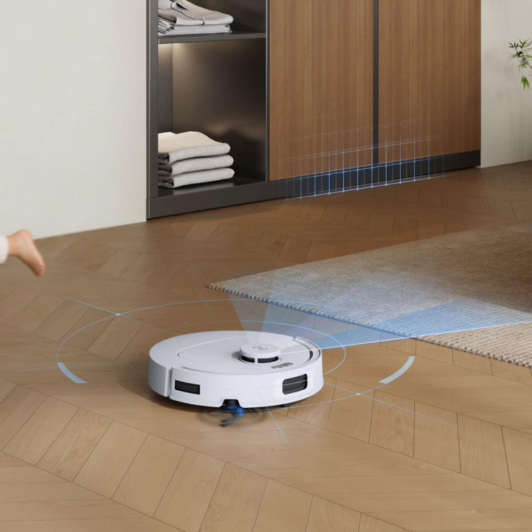 ECOVACS DEEBOT T30e OMNI WHITE – robotický vysavač s mopováním a stanicí OMNI