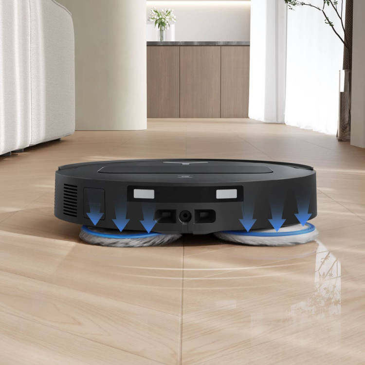 ECOVACS DEEBOT T50 OMNI Gen3 BLACK – robotický vysavač s mopováním a stanicí OMNI