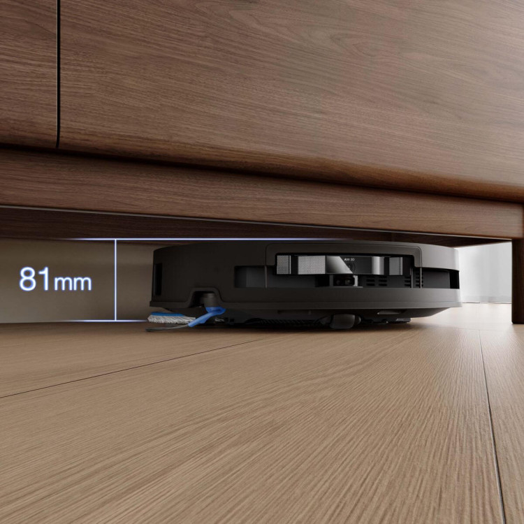 ECOVACS DEEBOT T50 OMNI Gen3 BLACK – robotický vysavač s mopováním a stanicí OMNI
