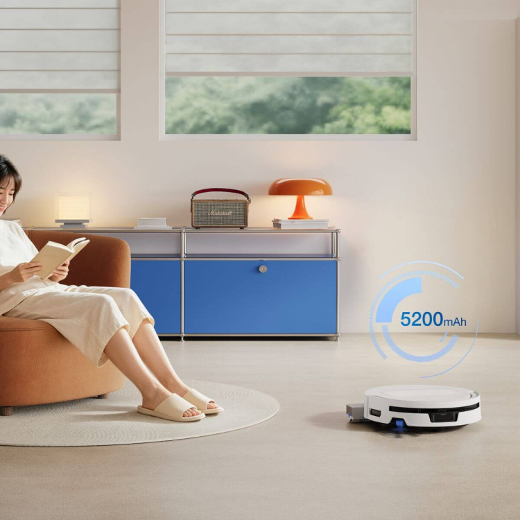 ECOVACS DEEBOT T90 MAX OMNI WHITE – robotický vysavač s mopováním a stanicí OMNI