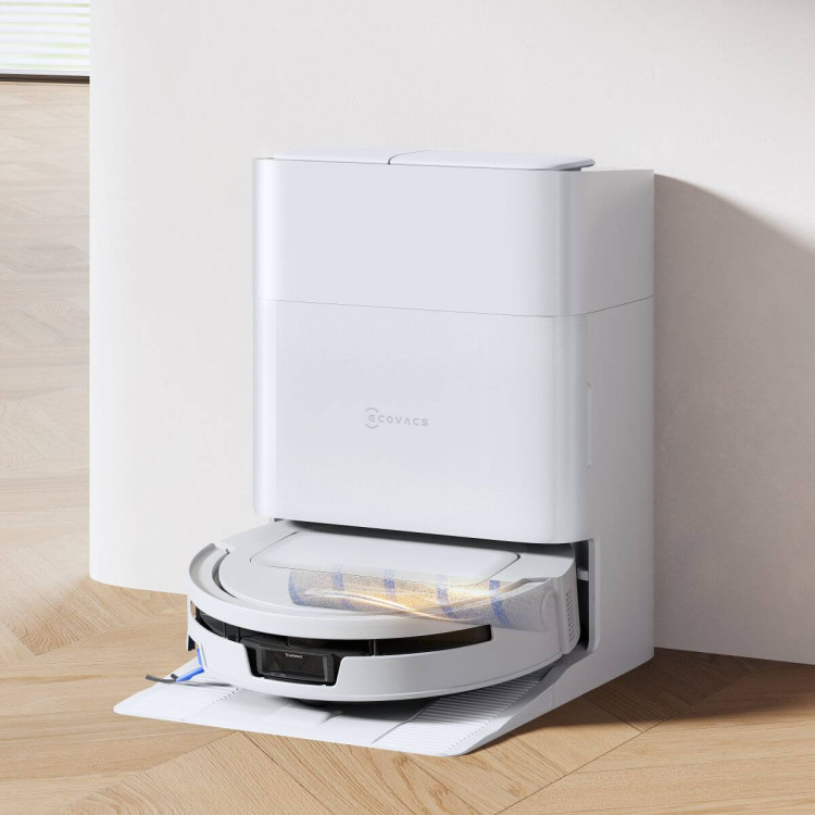 ECOVACS DEEBOT T90 MAX OMNI WHITE – robotický vysavač s mopováním a stanicí OMNI