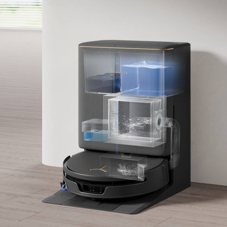 ECOVACS DEEBOT T90S PRO OMNI BLACK – robotický vysavač s mopováním