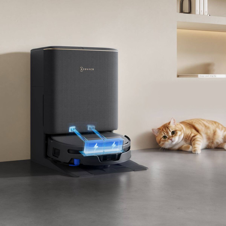 ECOVACS DEEBOT T90S PRO OMNI BLACK – robotický vysavač s mopováním