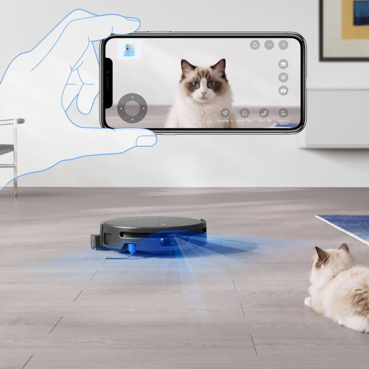ECOVACS DEEBOT T90S PRO OMNI BLACK – robotický vysavač s mopováním