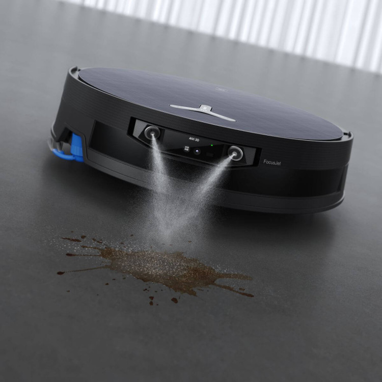 ECOVACS DEEBOT X12 OMNICYCLONE SILVER – robotický vysavač s mopováním