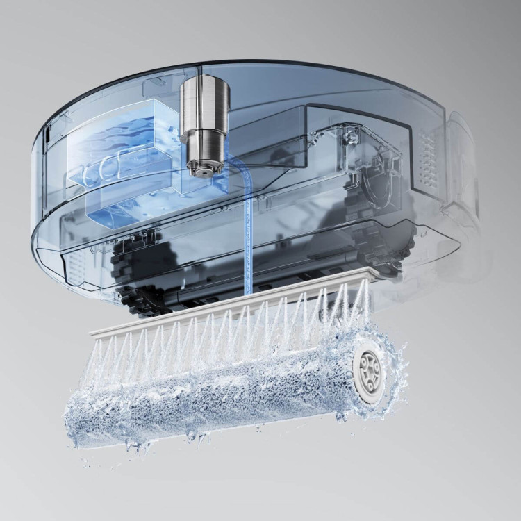 ECOVACS DEEBOT X12 OMNICYCLONE SILVER – robotický vysavač s mopováním