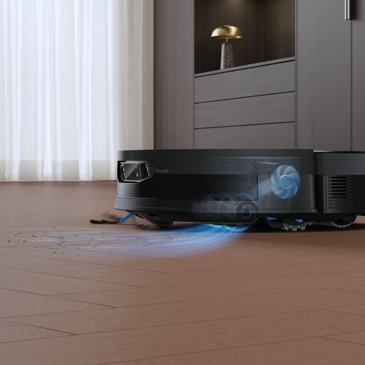 ECOVACS DEEBOT X12 OMNICYCLONE SILVER – robotický vysavač s mopováním