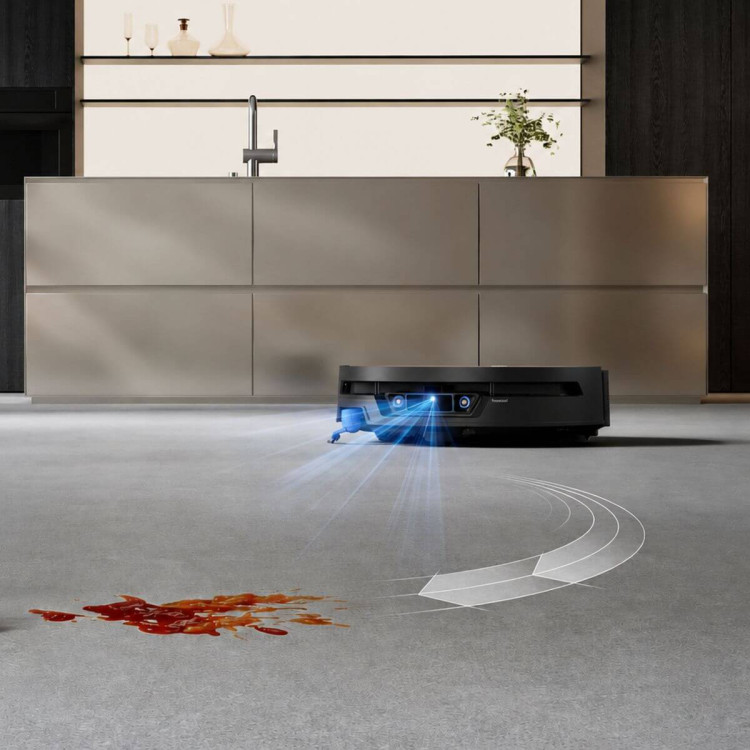 ECOVACS DEEBOT X12S OMNICYCLONE GOLD – robotický vysavač s mopováním
