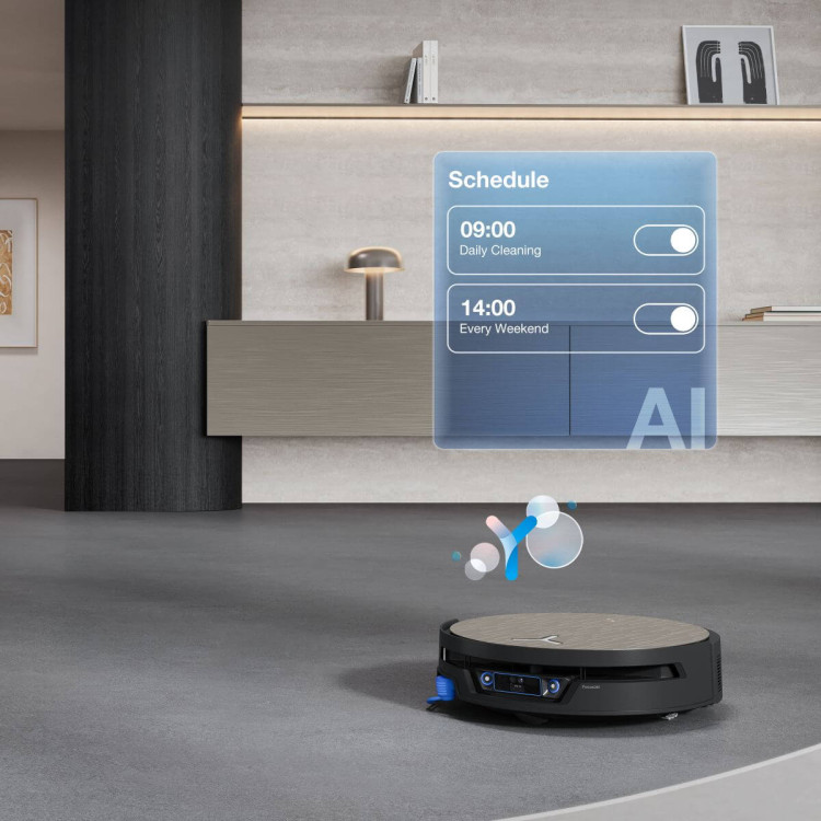 ECOVACS DEEBOT X12S OMNICYCLONE GOLD – robotický vysavač s mopováním