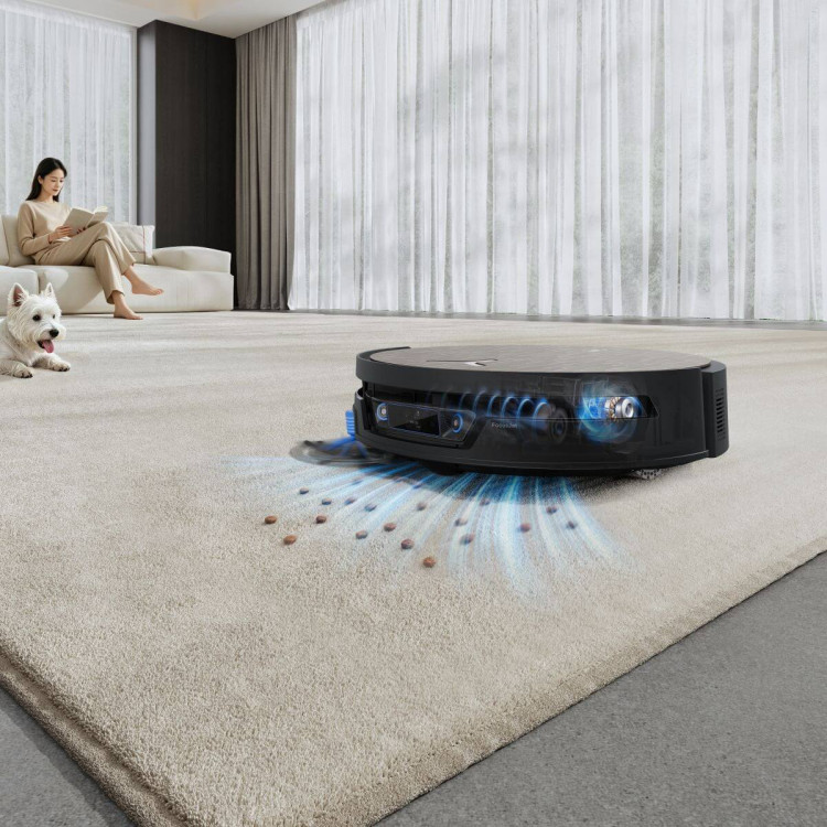 ECOVACS DEEBOT X12S OMNICYCLONE GOLD – robotický vysavač s mopováním