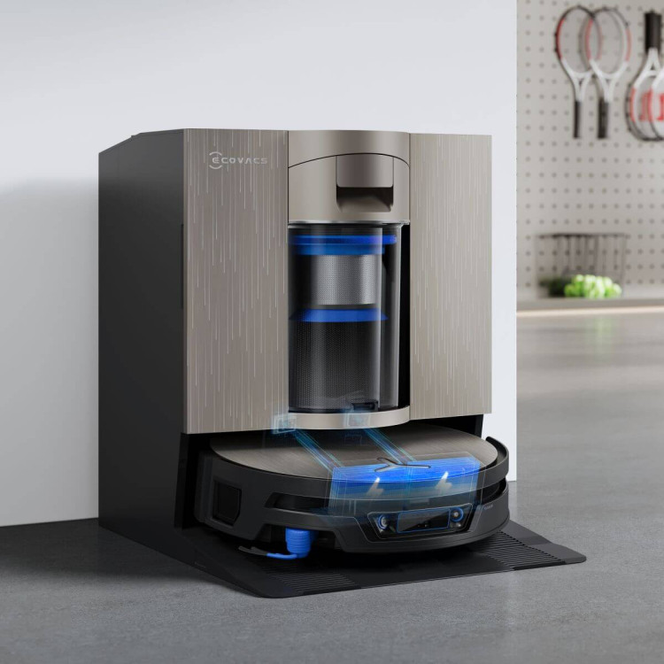 ECOVACS DEEBOT X12S OMNICYCLONE GOLD – robotický vysavač s mopováním