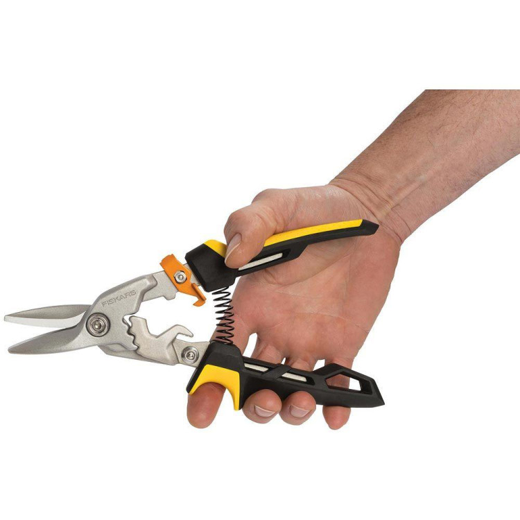 Fiskars PowerGear™ – převodové nůžky na plech, přímé, 1027207