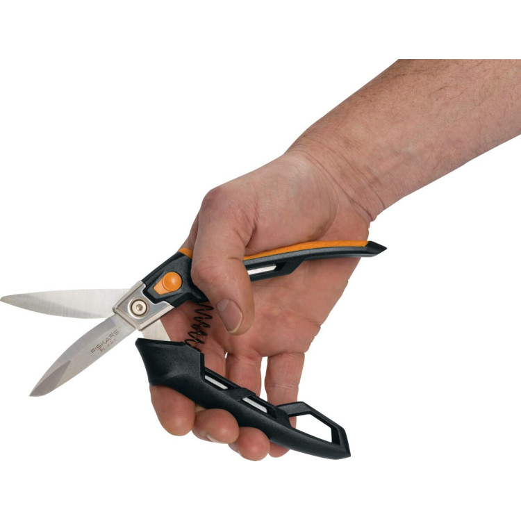 Fiskars PowerArc™ – univerzální nůžky na odolné materiály, 1027206