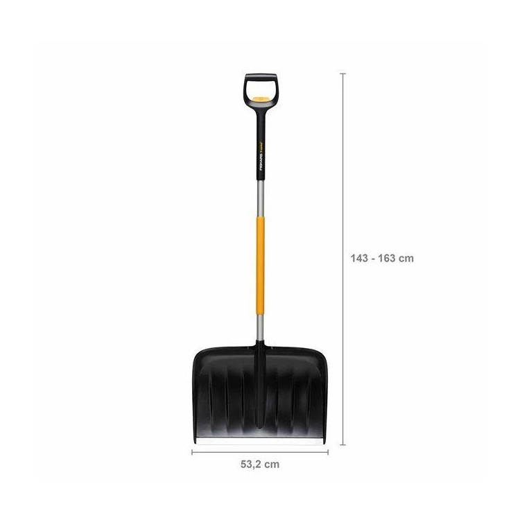 Fiskars X-series teleskopický shrnovač sněhu 53 cm – 1057189