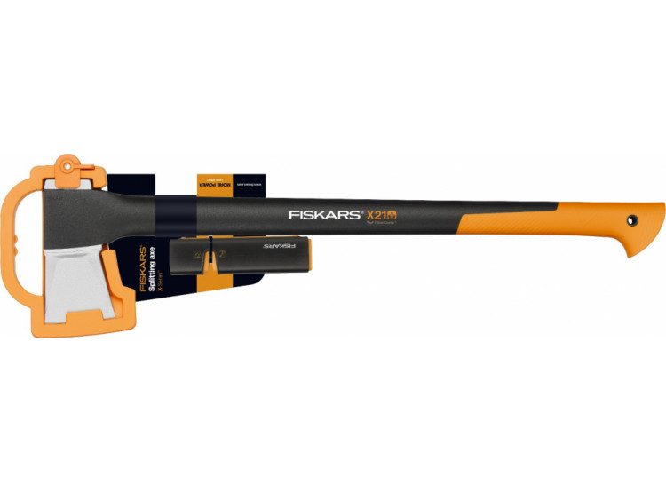 Fiskars Štípací sekera X21 + ostřič Xsharp™ 1019333