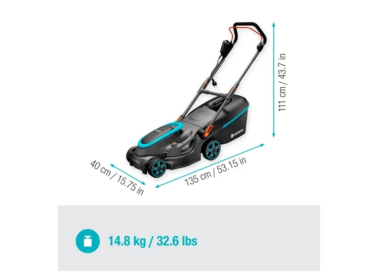 GARDENA PowerMax 37/1800 G2 14637-20 elektrická sekačka