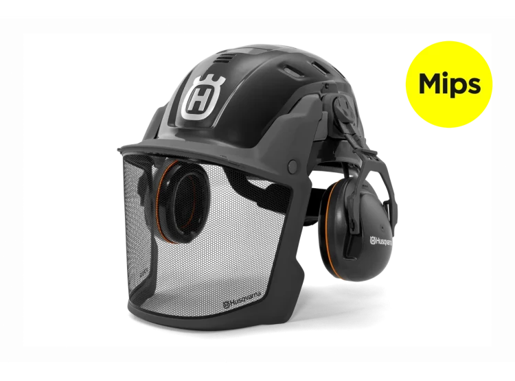 Husqvarna Technical Mips šedá přilba pro práci v lese