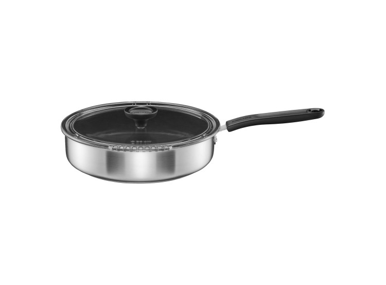 Fiskars Functional Form hluboká pánev s poklicí na plyn 26 cm 1015323